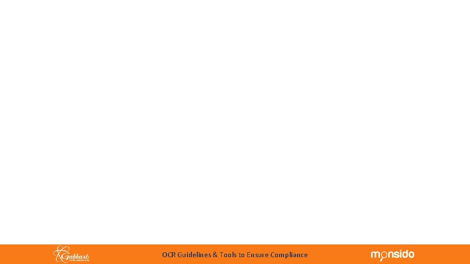 OCR Guidelines & Tools to Ensure Compliance 