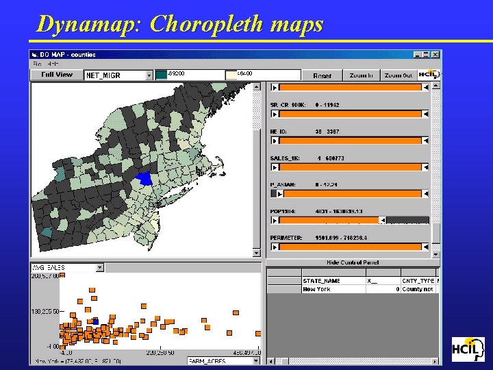 Dynamap: Choropleth maps 