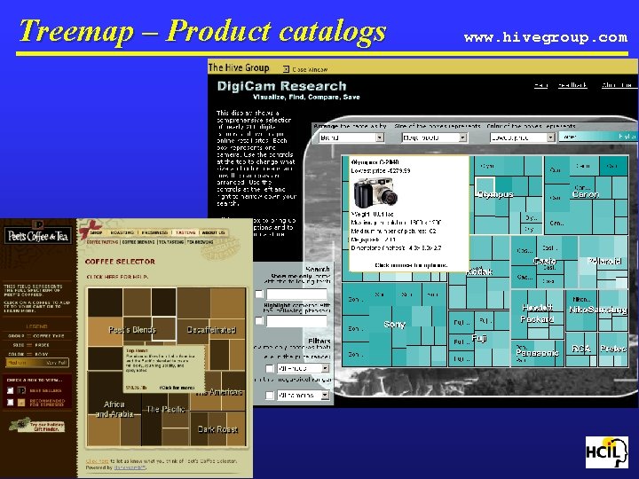 Treemap – Product catalogs www. hivegroup. com 