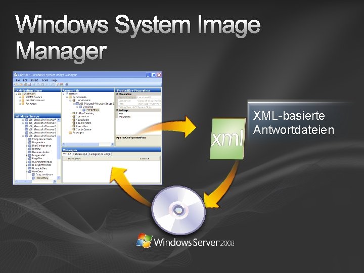 Windows System Image Manager XML-basierte Antwortdateien 