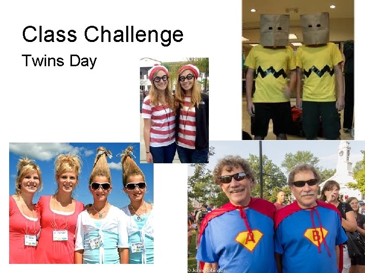 Class Challenge Twins Day 