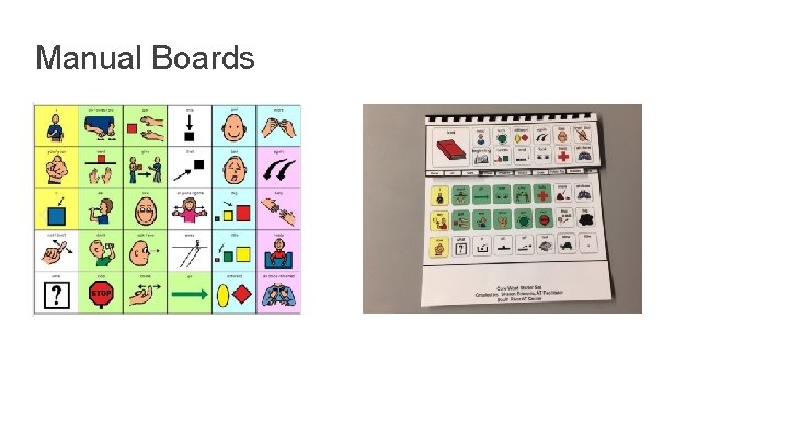 Manual Boards 