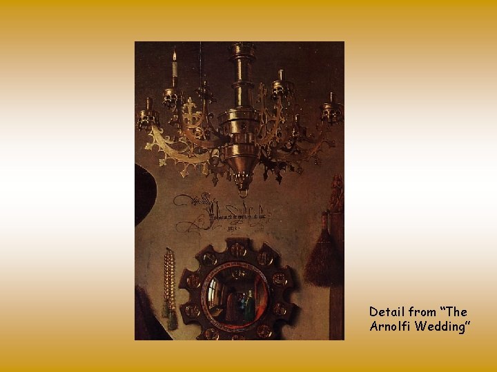 Detail from “The Arnolfi Wedding” 