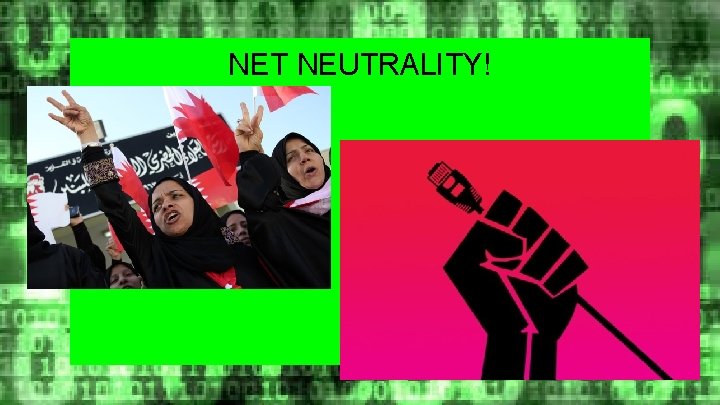 NET NEUTRALITY! 