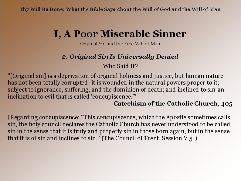 Thy Will Be Done: What the Bible Says About the Will of God and