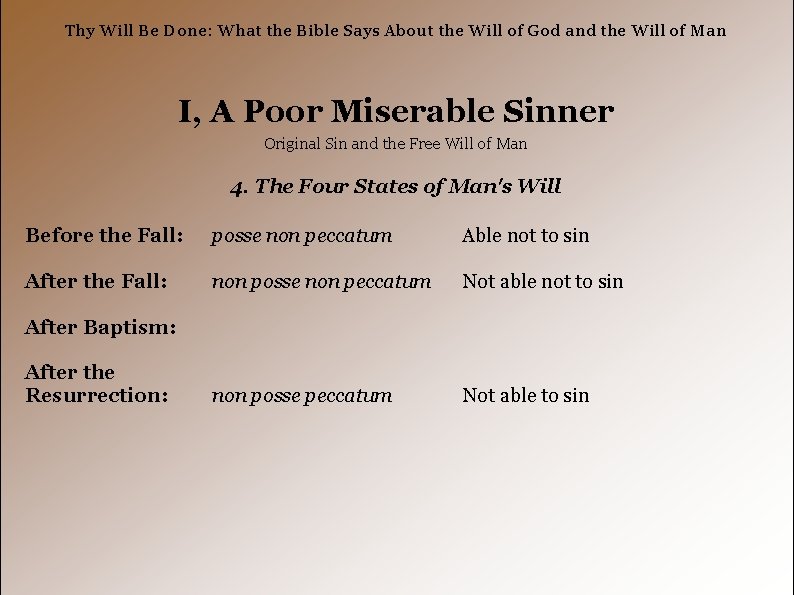Thy Will Be Done: What the Bible Says About the Will of God and