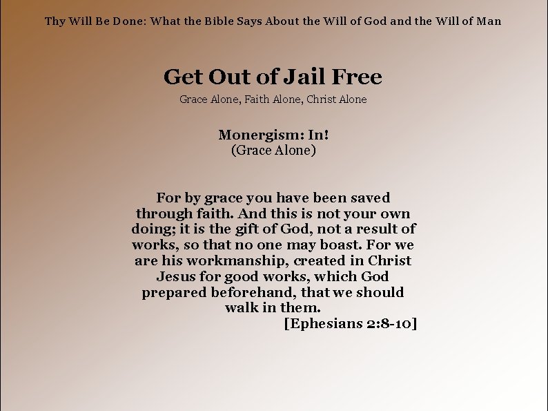 Thy Will Be Done: What the Bible Says About the Will of God and