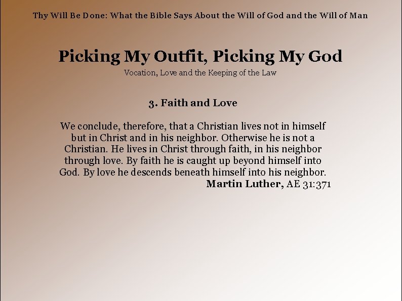 Thy Will Be Done: What the Bible Says About the Will of God and