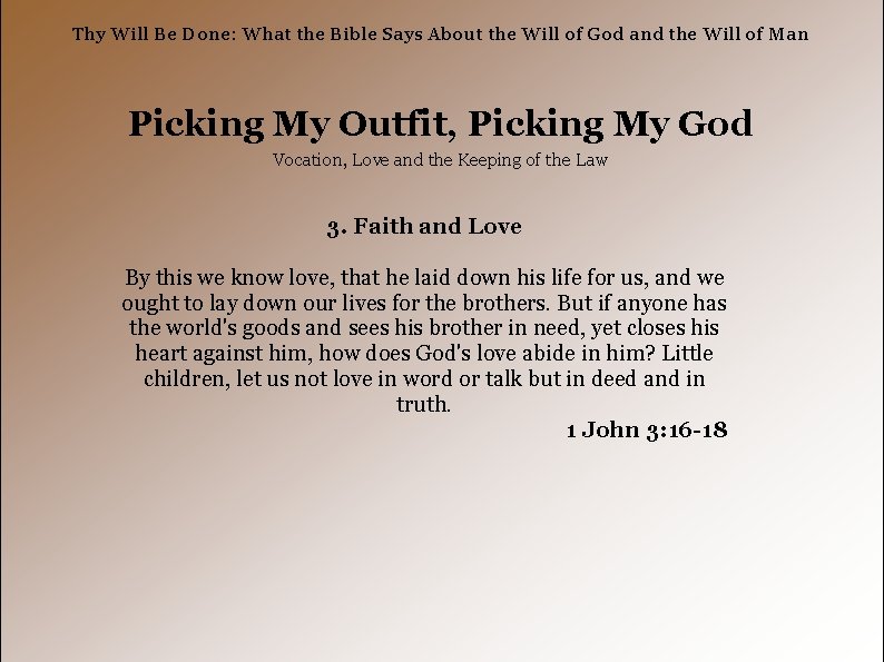 Thy Will Be Done: What the Bible Says About the Will of God and