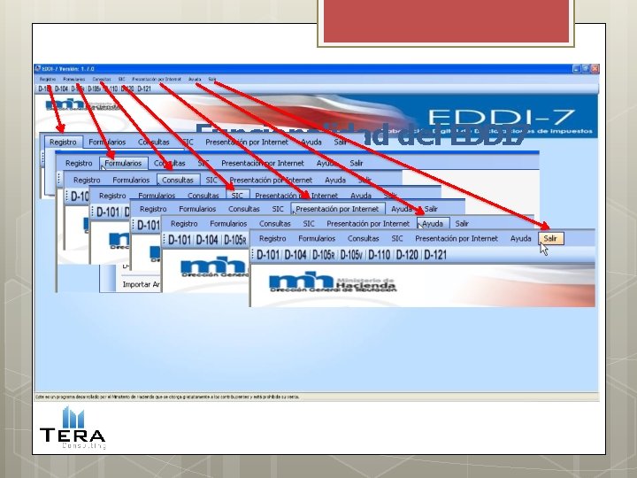 Funcionalidad del EDDI 7 