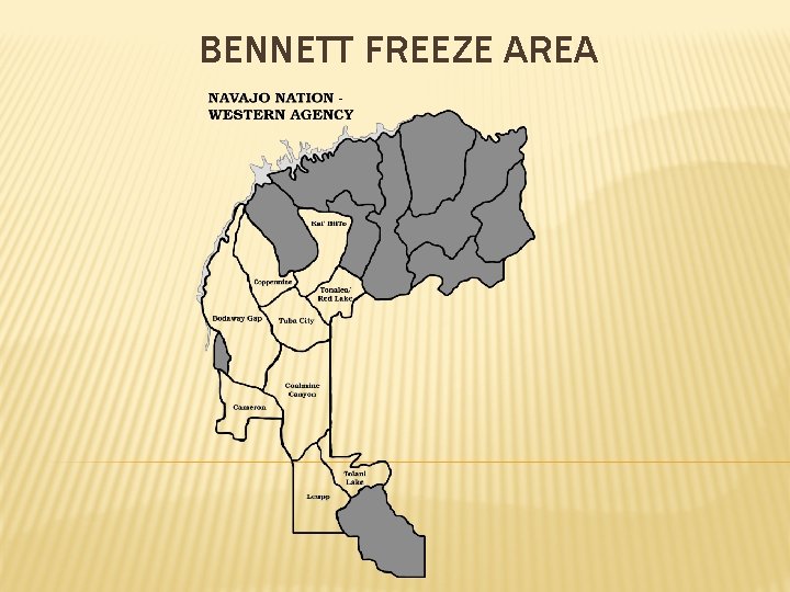 BENNETT FREEZE AREA 