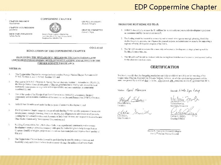 EDP Coppermine Chapter 