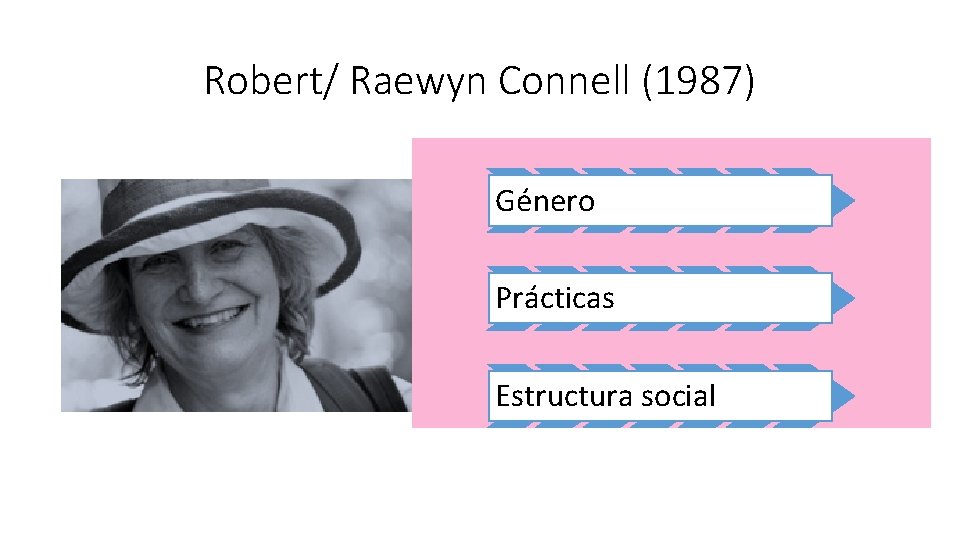 Robert/ Raewyn Connell (1987) Género Prácticas Estructura social 