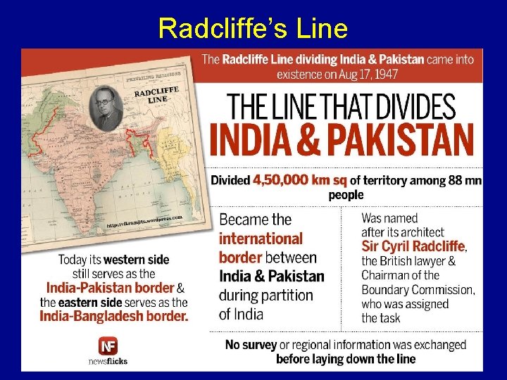 Radcliffe’s Line 