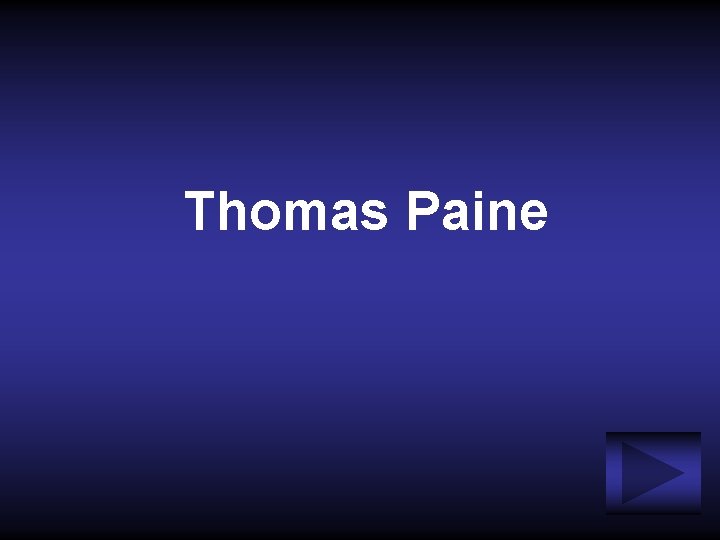 Thomas Paine 