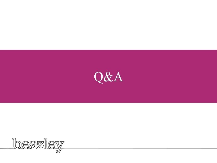 Q&A 