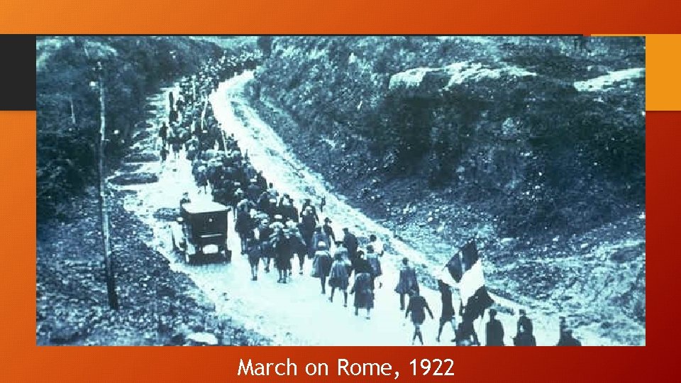 March on Rome, 1922 