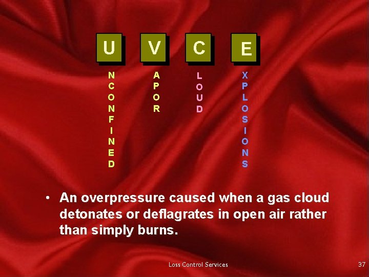 U V C E N C O N F I N E D A