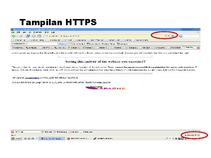 Tampilan HTTPS 