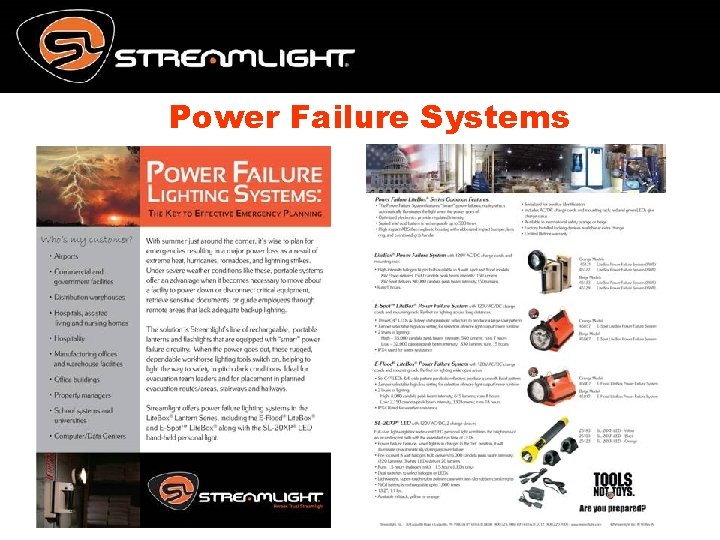 Power Failure Systems 