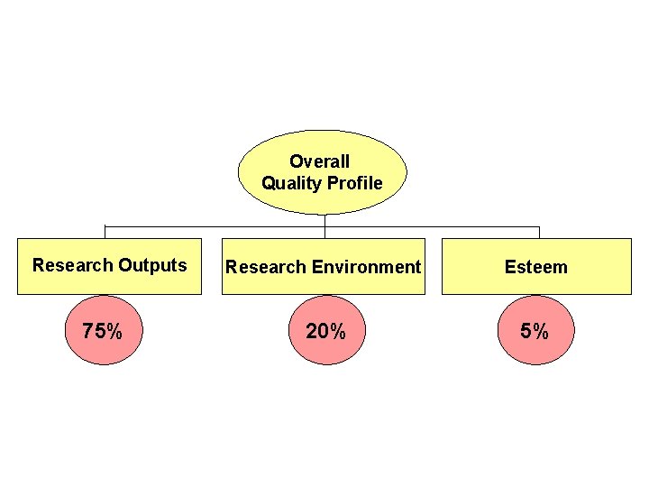 Overall Quality Profile Research Outputs 75% Research Environment Esteem 20% 5% 