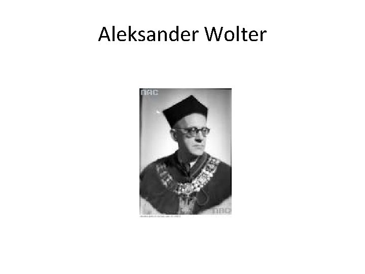 Aleksander Wolter 