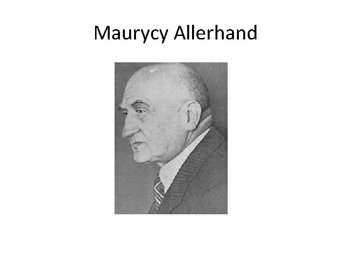 Maurycy Allerhand 