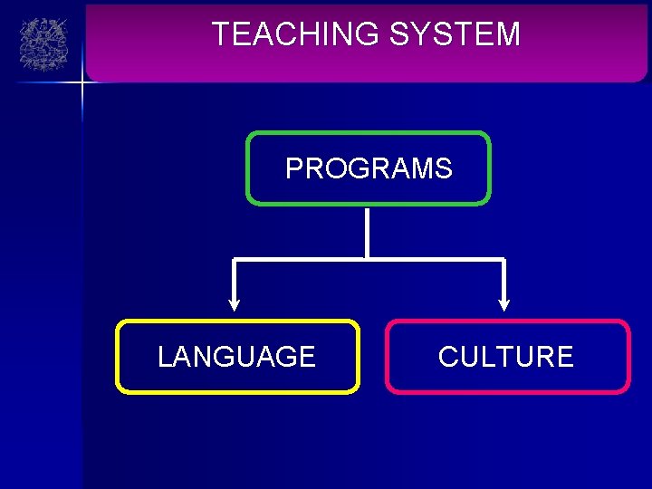 TEACHING SYSTEM PROGRAMS LANGUAGE CULTURE 