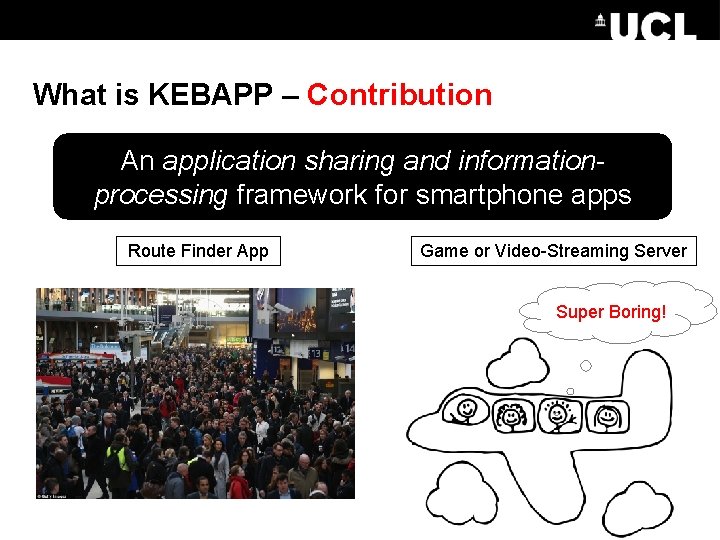 What is KEBAPP – Contribution An application sharing and informationprocessing framework for smartphone apps