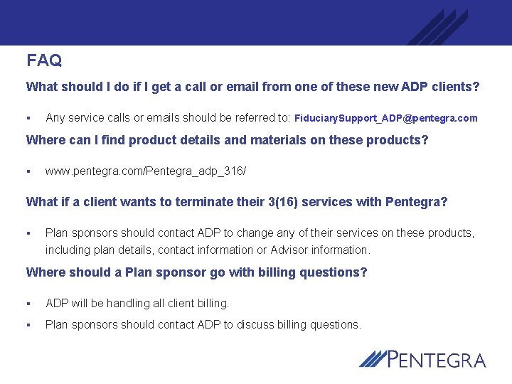 FAQ What should I do if I get a call or email from one