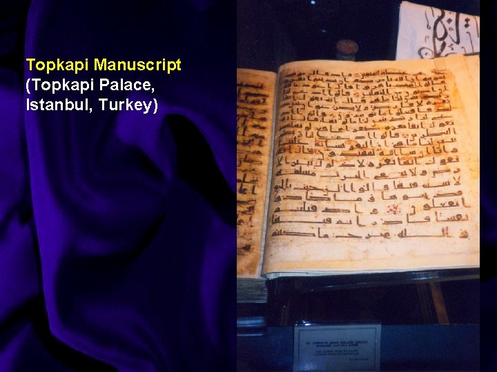 Topkapi Manuscript (Topkapi Palace, Istanbul, Turkey) 