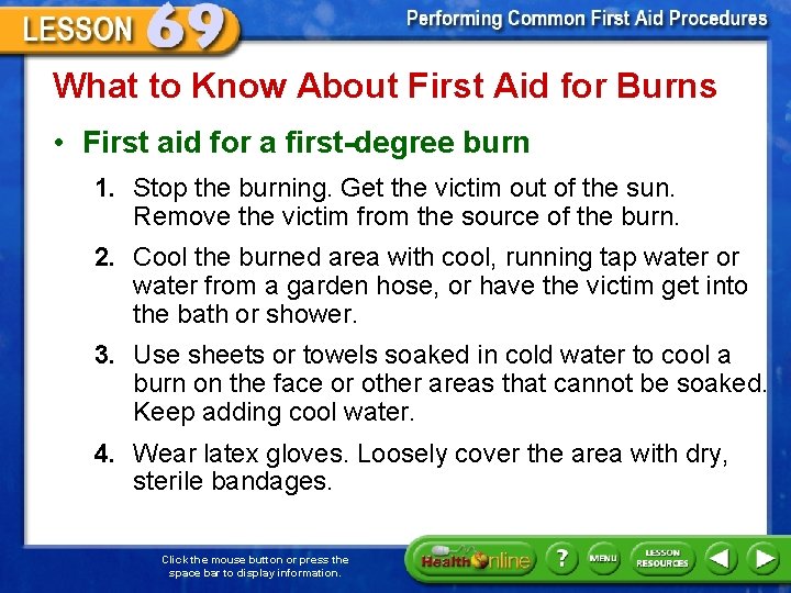 What to Know About First Aid for Burns • First aid for a first-degree