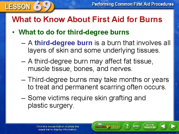 What to Know About First Aid for Burns • What to do for third-degree