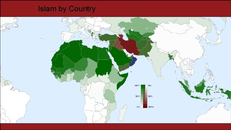 Islam by Country 