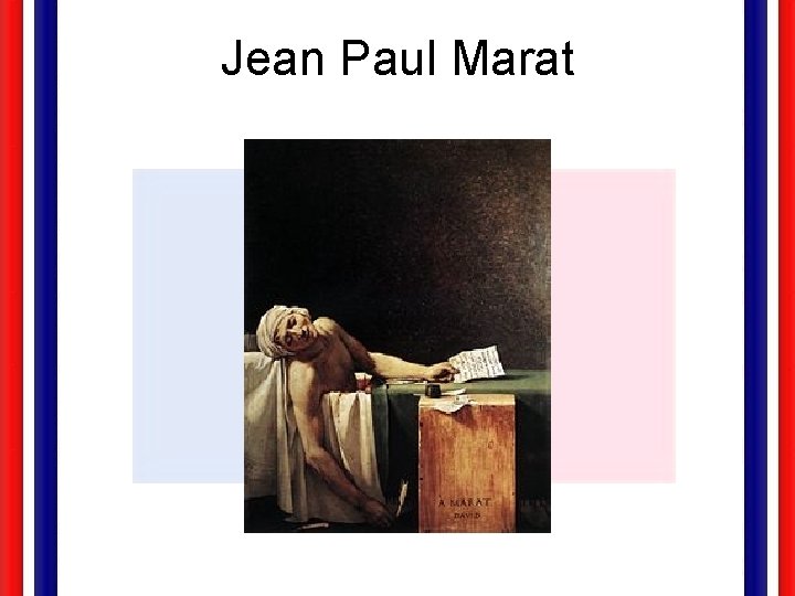 Jean Paul Marat 