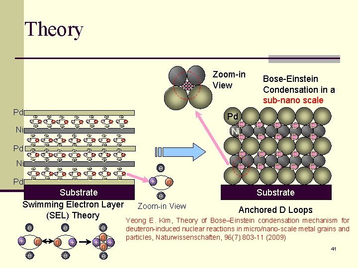 Theory Zoom-in View Pd e e e e + n+ n + n +