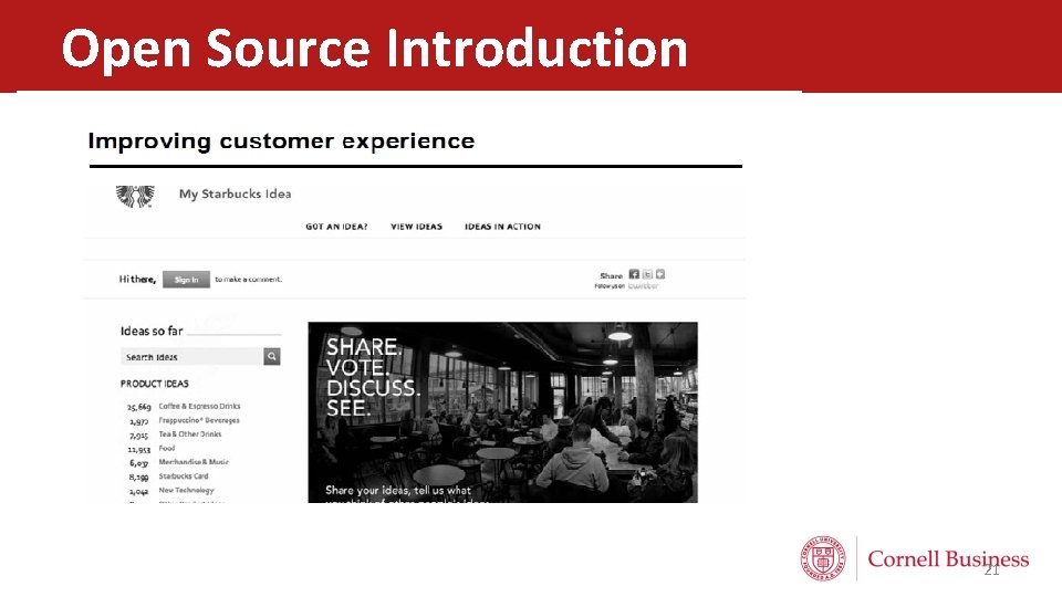 Open Source Introduction 21 