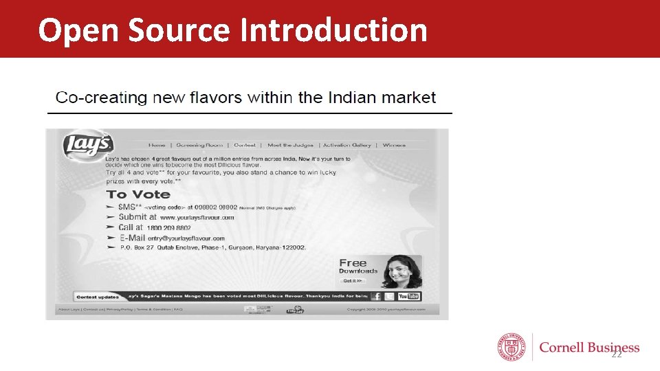 Open Source Introduction 22 