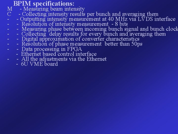 Beam phase and intensity measurement Grzegorz Kasprowicz Richard