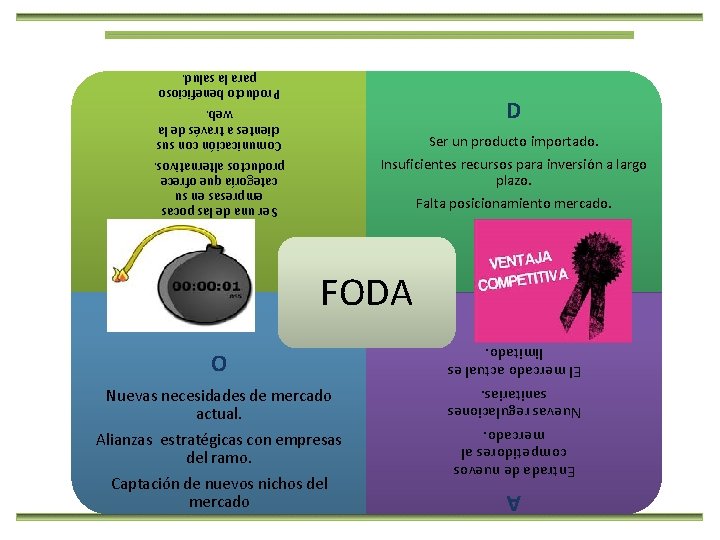 A O El mercado actual es limitado. Nuevas necesidades de mercado actual. Alianzas estratégicas