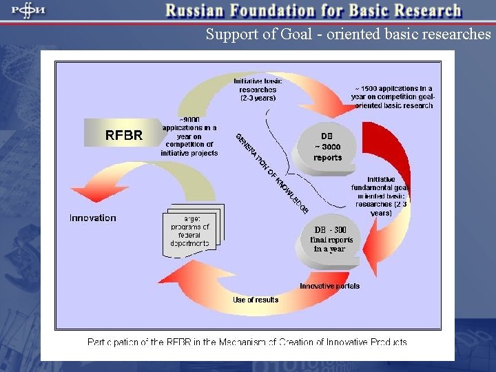 Support of Goal - oriented basic researches 