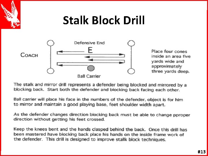 Stalk Block Drill #13 