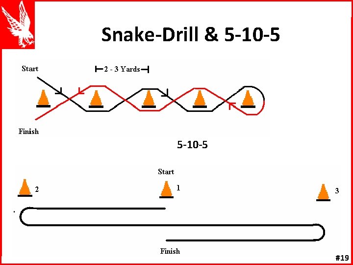 Snake-Drill & 5 -10 -5 #19 