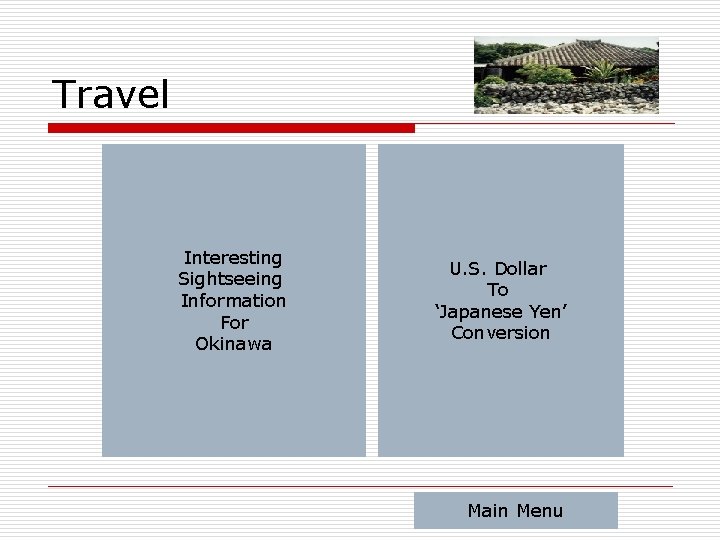 Travel Interesting Sightseeing Information For Okinawa U. S. Dollar To ‘Japanese Yen’ Conversion Main