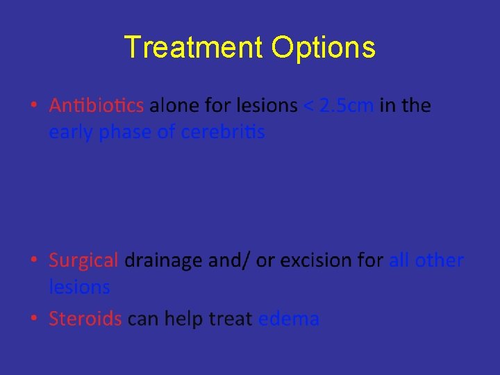 Treatment Options 