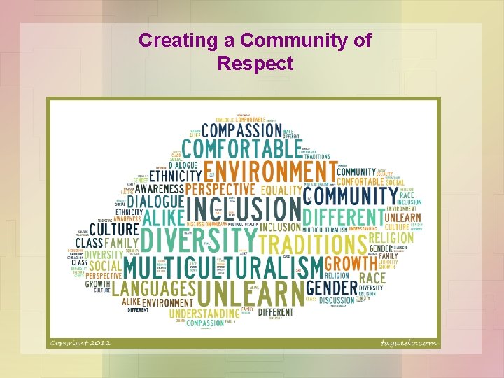 Creating a Community of Respect 