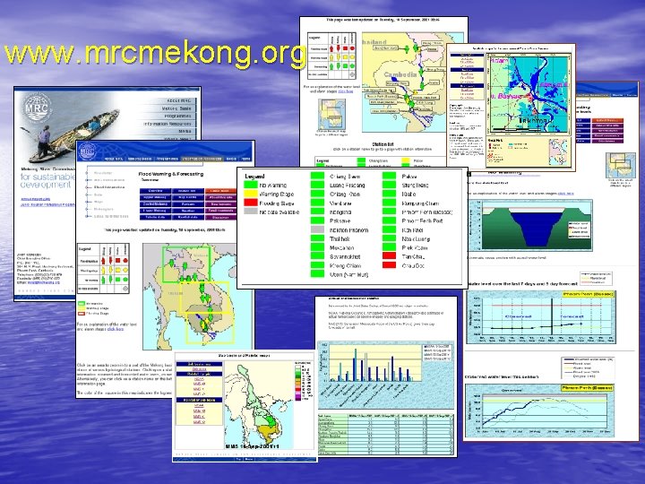 FLOOD EARLY WARING IN THE LOWER MEKONG BASIN