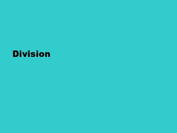 Division 
