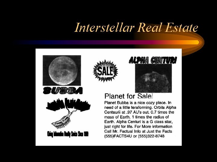 Interstellar Real Estate 