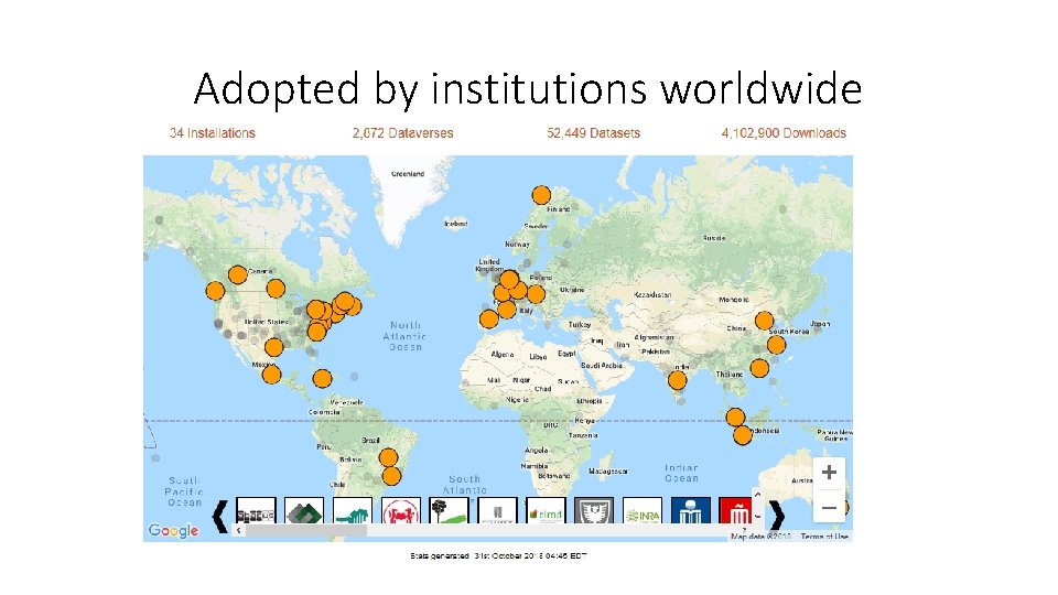 Adopted by institutions worldwide 